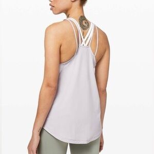 LULULEMON Run Off Route Tank EUC